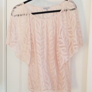Pink Lace Top